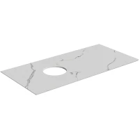 Столешница Kerama Marazzi Plaza Монте Тиберио CO5.SG50008220R\100 100 см, белый мрамор
