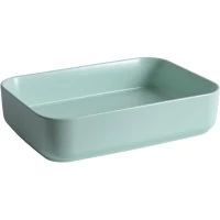 Раковина-чаша Allen Brau Fantasy 4.11021.MT 50x36 см, накладная, мятный