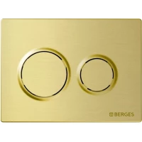 Кнопка смыва Berges Novum O8 040068 для инсталляции, бронза