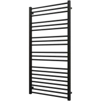 Полотенцесушитель электрический Grota Classic 4650186712240 1200x630, ТЭН левый/правый, черный матовый