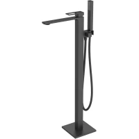 Смеситель напольный для ванны BelBagno Luce LUC-FMT-NERO