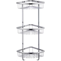 Полка угловая 22x22 см Savol S-5854-3