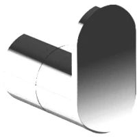 Крючок Nofer Verona 16871.B для ванны, хром