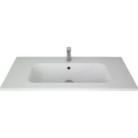 Раковина Brevita Эйфория 641235 100,5x47,5 см, накладная, подвесная, белый