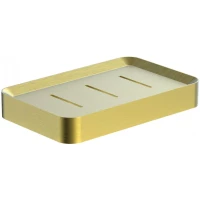 Мыльница Wonzon & Woghand Lotte WW-8324-BG настенная, золотой матовый