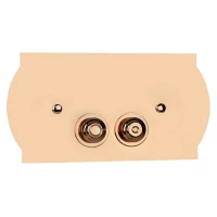 Кнопка смыва Tiffany World TW300.3oro для инсталляции, золотой