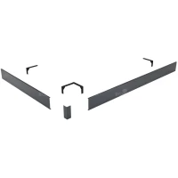 Панель для поддона 130x90 см RGW Stone Tray N/ST-21G 50231593-02