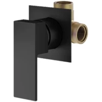 Смеситель для душа Plumberia Selection TAG KITTG1135NO встраиваемый, черный матовый