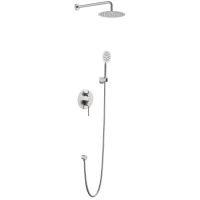 Душевой комплект Voda Vessel VSL Set_3in1 со смесителем, сатин