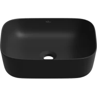 Раковина-чаша Wellsee Preen 329708000 40x30 см, накладная, черный матовый