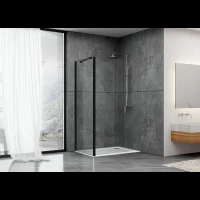 Неподвижная перегородка 99,5 см Abber Schwarzer Diamant AG100BS прозрачное