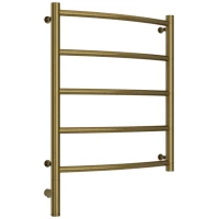 Полотенцесушитель электрический 600x500 состаренная бронза МЭМ левый Сунержа Галант 3.0 05-5800-6050