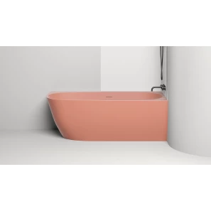 Изображение товара ванна из литьевого мрамора 170x85 см salini s-stone sofia corner r, покраска по ral полностью 102524mrf