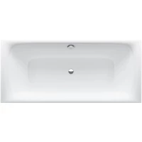 Ванна стальная Bette Lux 3441-000 PLUS 180x80 см, с водоотталкивающим покрытием, белый
