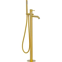 Смеситель напольный для ванны Mariani Next A2221ANX золотой матовый