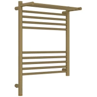 Полотенцесушитель электрический Сунержа Богема с полкой 3.1 32-6006-6050 600x500, МЭМ левый, золотой шелк