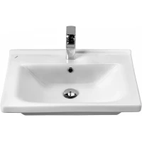 Раковина Santek Миранда 1.WH30.2.421 61x45,5 см, накладная, подвесная, белый