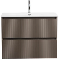 Тумба под раковину BelBagno Uno UNO-MINI-800-2C-SO-СO 80 см, подвесная, бежевый матовый