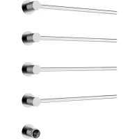 Полотенцесушитель электрический Sancos Linea SC14001CH 665x530, встраиваемый, МЭМ левый/правый, хром