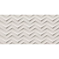 3D White Chev 30,5x56 Matt/3Д Вайт Шеврон 30,5x56 Матт (600010002192)
