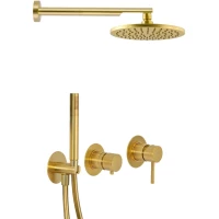 Душевой комплект 200 мм Remer X Style X96S02OBG