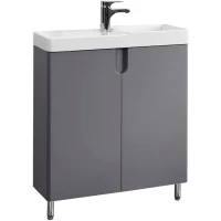 Тумба серый матовый 69 см Belux Даллас Н 70 4810924288424