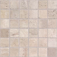 Мозаика Pietrine 7 Travertino Beige MAT 48x48x7