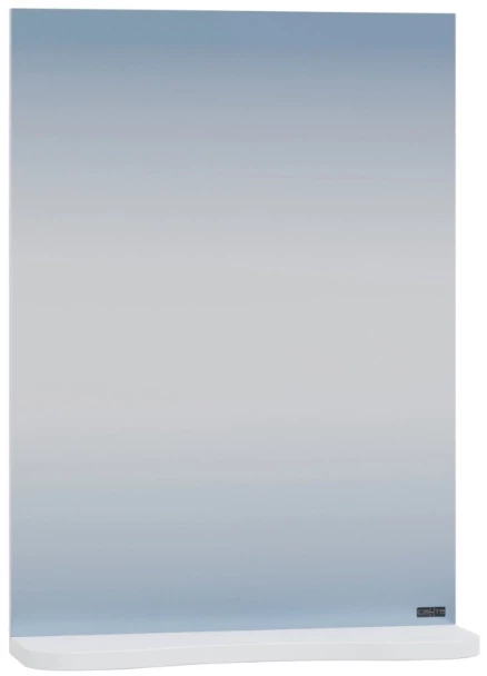 Зеркало 60х68 см белый глянец Санта Сити 101201 - фото 1