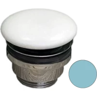 Донный клапан для раковины GSG PILTONUNIAR022 универсальный, голубой глянец