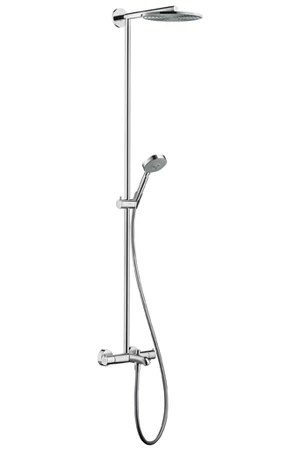 Душевая система Hansgrohe Raindance Showerpipe 240 27142000 гигиенический душ с запорным вентилем bossini