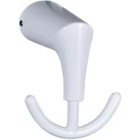 Крючок Fashun A1805-2-8 двойной, для ванны, белый
