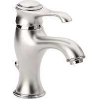 Смеситель для раковины Emmevi Tiffany 6003/SC с донным клапаном, хром/матовый хром