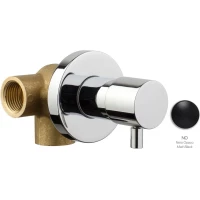 Переключатель на 3 положения Emmevi Piper C02319/NEO черный матовый