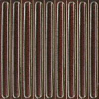 Декор чипсет Далия красный тёмный глянцевый 20x20