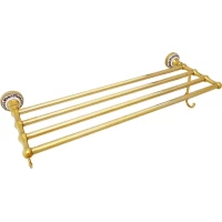 Полка для полотенец 63,5 см Fixsen Bogema Gold FX-78515G