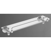 Полка стеклянная 50 см Art&Max Antic Crystal AM-E-2682SJ-Cr