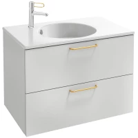 Тумба белый матовый 80 см Jacob Delafon Odeon Rive Gauche EB2522-R8-M49
