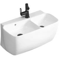 Раковина Ceruttispa Double Marco CT9282 67x35 см, подвесная, белый