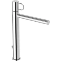 Смеситель для раковины Paffoni Joker JK085CR с донным клапаном, хром