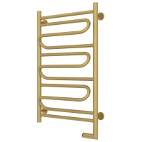 Полотенцесушитель электрический 800x500 золотой матовый МЭМ правый Сунержа Элегия 2.0 032-5219-8050