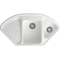 Кухонная мойка GranFest Corner 1040E 103,9x56 см, иней