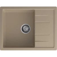 Кухонная мойка GranFest Quadro 650L 65x50 см, песочный