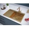 Кухонная мойка Paulmark Elde золотой матовый PM807851-BGR - 3
