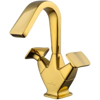 Смеситель для раковины Wonzon & Woghand Shakespeare WW-651103-DG темное золото