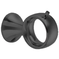 Крючок Webert Opera OA500401560 для ванны, черный матовый