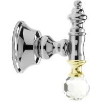 Крючок Webert Karenina KA500401017 для ванны, хром/золотой