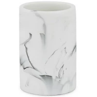 Стакан Kassatex Arabesco White/Black AAB-T-WB