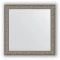 Зеркало 64x64 см виньетка состаренное серебро Evoform Definite BY 3136  - 1