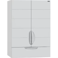 Шкаф подвесной белый глянец Санта Родос 406003