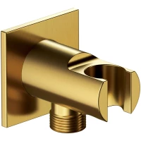 Подключение для душевого шланга с держателем Omnires 8873C/KGLB